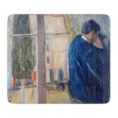 De Kus (door Edvard Munch) Snijplank (Voorkant)