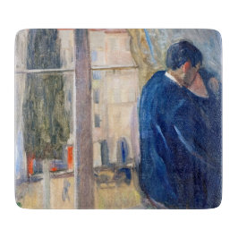 De Kus (door Edvard Munch) Snijplank