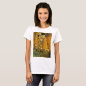 "De kus" door Gustav Klimt, Circle T-Shirt (Voorkant volledig)