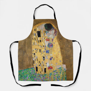 De Kus door Gustav Klimt Schort