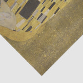 De Kus door Gustav Klimt Tissuepapier (Detail)