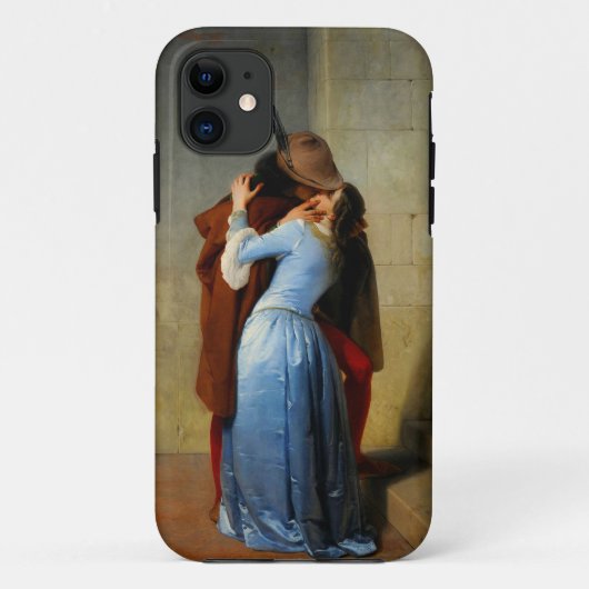 De kus Francesco Hayez Case-Mate iPhone Case (Achterkant)