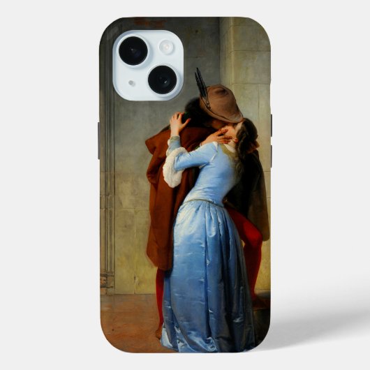 De kus Francesco Hayez Case-Mate iPhone Case (Achterkant)
