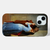 De kus Francesco Hayez Case-Mate iPhone Case (Achterkant (horizontaal))