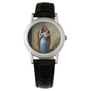 De kus Francesco Hayez Horloge