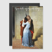 De Kus - Francesco Hayez Il Bacio Romantisch (Voorkant / Achterkant)