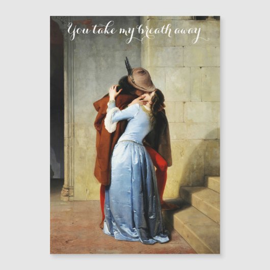 De Kus - Francesco Hayez Il Bacio Romantisch (Voorkant)