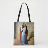 De Kus - Francesco Hayez Il Bacio Tote Bag (Voorkant)