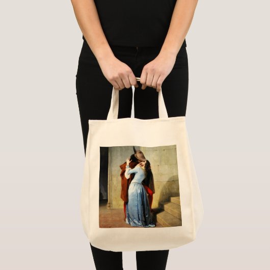 De Kus - Francesco Hayez Il Bacio Tote Bag (Voorkant (product))