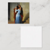 De kus Francesco Hayez Informatiekaartje (Voorkant / Achterkant)