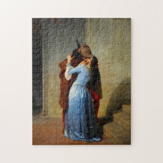 De kus Francesco Hayez Legpuzzel (Verticaal)