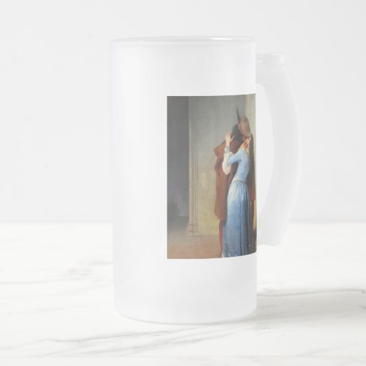 De kus Francesco Hayez Matglas Bierpul (Voorkant rechts)