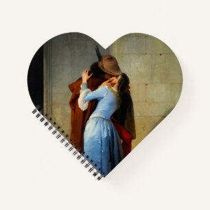 De kus Francesco Hayez Notitieboek