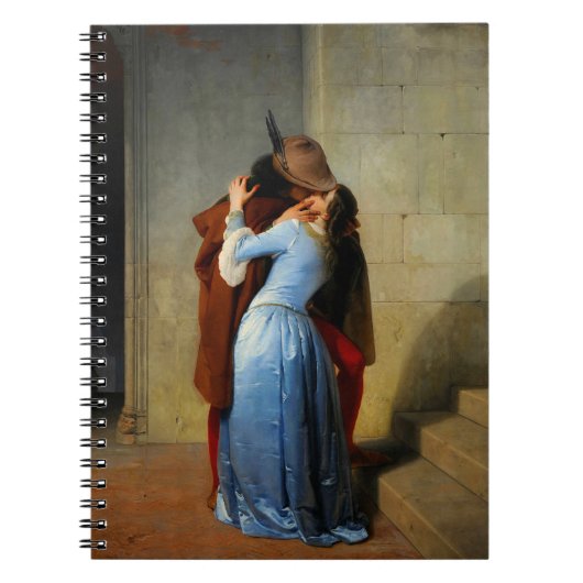 De kus Francesco Hayez Notitieboek (Voorkant)