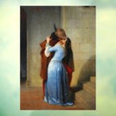 De kus Francesco Hayez Raamsticker (Vel 3)