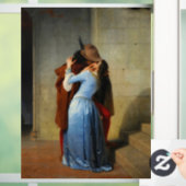 De kus Francesco Hayez Raamsticker (Huis)