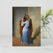 De kus Francesco Hayez Save The Date (Staand voorkant)