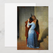 De kus Francesco Hayez Save The Date (Voorkant / Achterkant)