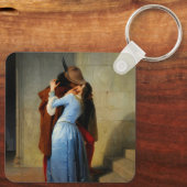 De kus Francesco Hayez Sleutelhanger (Achterkant)