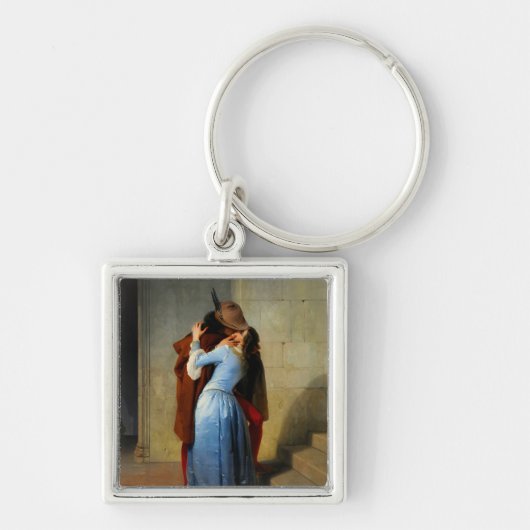 De kus Francesco Hayez Sleutelhanger (Voorkant)