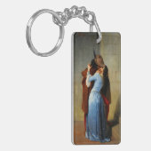 De kus Francesco Hayez Sleutelhanger (Voorkant Links)