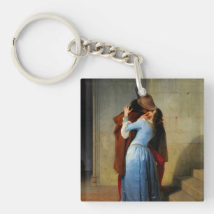 De kus Francesco Hayez Sleutelhanger