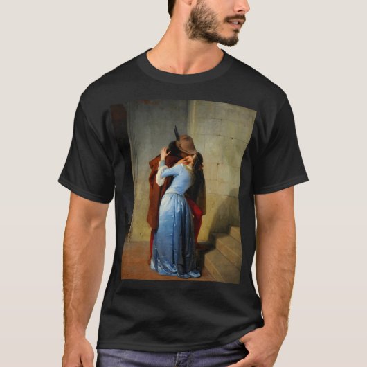 De kus Francesco Hayez T-shirt (Voorkant)
