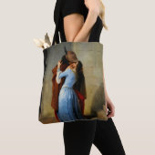 De kus Francesco Hayez Tote Bag (Dichtbij)