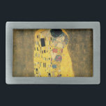 De kus gesp<br><div class="desc">De Kus van Gustav Klimt De Kiss werd tussen 1907 en 1908 geschilderd door de Oostenrijkse symbolistische schilder Gustav Klimt. Het canvas schildert een paar omhelzen, hun lichamen werden verweven in uitgewerkte robots die zijn gedecoreerd in een stijl die wordt beïnvloed door zowel lineaire constructies van de hedendaagse Art Nouveau-stijl...</div>