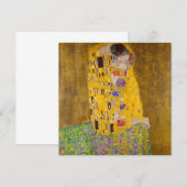 De kus | Gustav Klimt | (Voorkant / Achterkant)