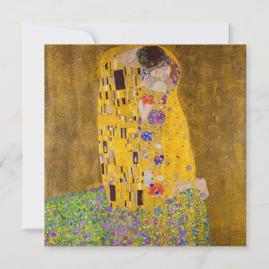 De kus | Gustav Klimt | (Voorkant)