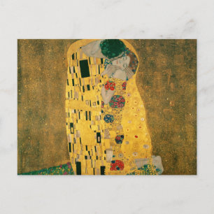 De Kus - Gustav Klimt Briefkaart