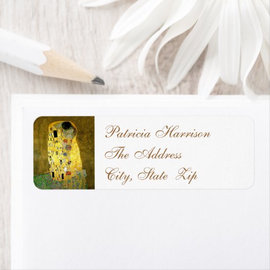 De kus Gustav Klimt bruiloft | RSVP Etiket (Insitu)