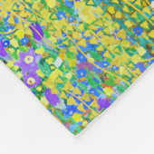 De Kus, Gustav Klimt Fleece Deken (Hoek)