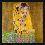 De kus | Gustav Klimt | Foto Afdruk<br><div class="desc">De Kus is een schilderij uit 1901 van Gustav Klimt.</div>