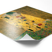 De Kus - Gustav Klimt Foto Afdruk (Hoek)