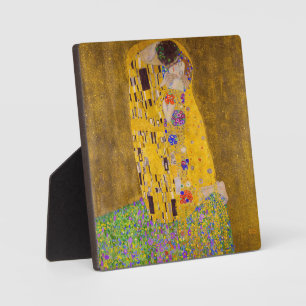 De kus Gustav Klimt Fotoplaat