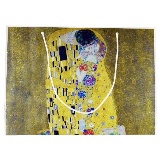 De Kus, Gustav Klimt Groot Cadeauzakje (Achterkant)