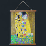 De Kus, Gustav Klimt Hangend Wandkleed<br><div class="desc">Gustav Klimt (14 juli 1862 - 6 februari 1918) was een Oostenrijkse symboliek schilder en een van de meest prominente leden van de Wenen Secessiebeweging. Klimt wordt genoteerd voor zijn schilderijen, moorden, schetsen en andere voorwerpen. Naast zijn figuurwerk, dat onder meer bestaat uit aantijgingen en portretten, schilderde hij landschappen. Onder...</div>