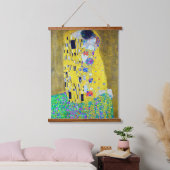 De Kus, Gustav Klimt Hangend Wandkleed (Slaapkamer)
