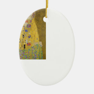 De kus - Gustav Klimt Keramisch Ornament