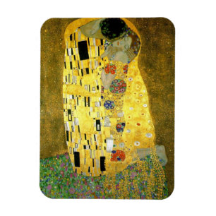 De Kus ~ Gustav Klimt Magneet