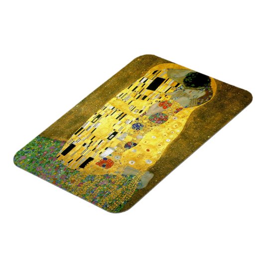 De Kus ~ Gustav Klimt Magneet (Linkerzijde)
