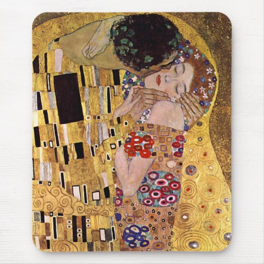 De Kus, Gustav Klimt Muismat (Voorkant)