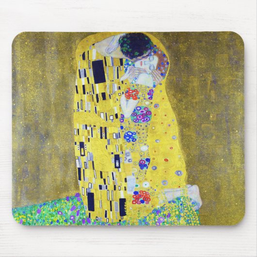 De Kus, Gustav Klimt Muismat (Voorkant)