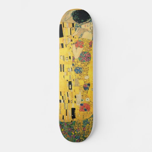 De Kus - Gustav Klimt Persoonlijk Skateboard (Voorkant)