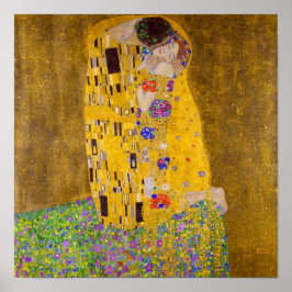 De kus | Gustav Klimt | Poster
