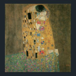 De Kus, Gustav Klimt Poster<br><div class="desc">The Kiss,  1907-08 Gustav Klimt</div>