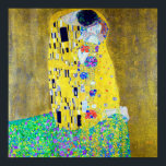 De Kus, Gustav Klimt Poster<br><div class="desc">Gustav Klimt (14 juli 1862 - 6 februari 1918) was een Oostenrijkse symboliek schilder en een van de meest prominente leden van de Wenen Secessiebeweging. Klimt wordt genoteerd voor zijn schilderijen, moorden, schetsen en andere voorwerpen. Naast zijn figuurwerk, dat onder meer bestaat uit aantijgingen en portretten, schilderde hij landschappen. Onder...</div>