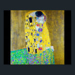 De Kus, Gustav Klimt Poster<br><div class="desc">Gustav Klimt (14 juli 1862 - 6 februari 1918) was een Oostenrijkse symboliek schilder en een van de meest prominente leden van de Wenen Secessiebeweging. Klimt wordt genoteerd voor zijn schilderijen, moorden, schetsen en andere voorwerpen. Naast zijn figuurwerk, dat onder meer bestaat uit aantijgingen en portretten, schilderde hij landschappen. Onder...</div>